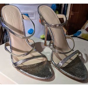 Imagine Vince Camuto Washed  Metallic Heels ROREE 7.5M